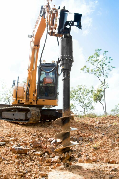 11000-45 auger drive on excavator