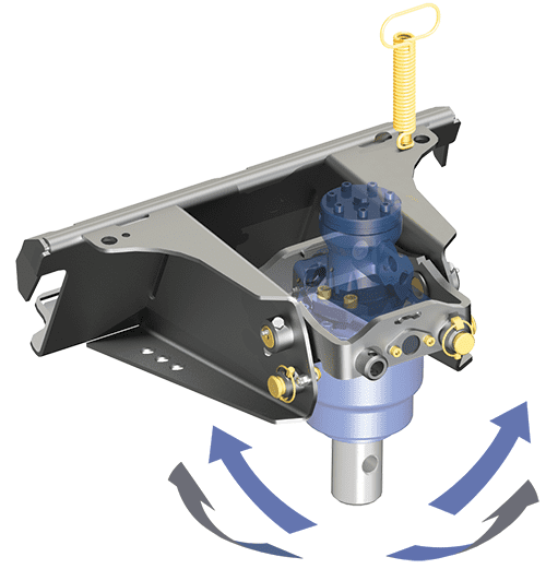 mini skid steer auger mount