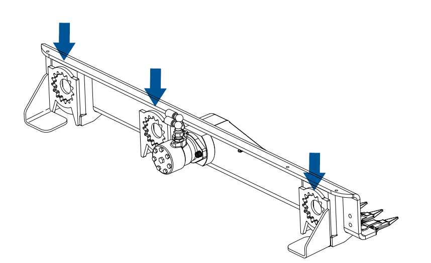 hedge trimmer mounting points