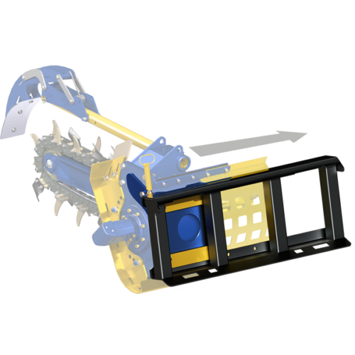 Skid Steer Trencher - Standard Flow - Up to 48" Depth - Up to 8″ Width - Image 6