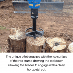 stump planer start