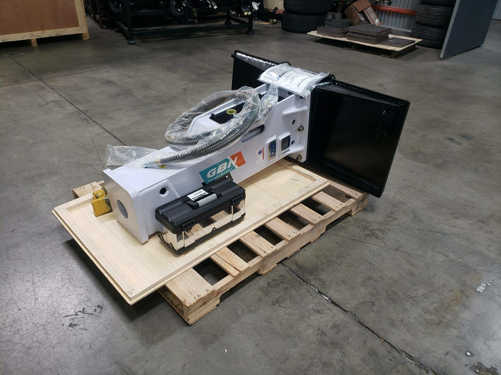 skid steer breaker from GB Hammer