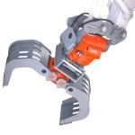 excavator tiltrotator with grab