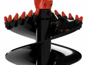 bullet rock auger