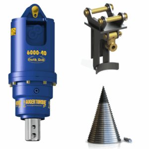 6000-40 log splitter auger package