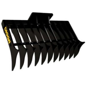 digga excavator rake