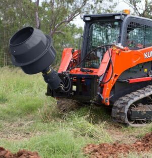 skid steer auger mixer bowl