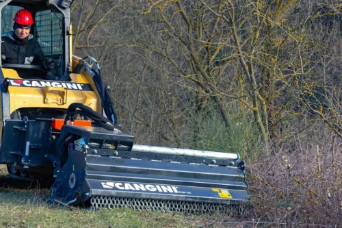 Skid Steer Flail Mower from Cangini Italy