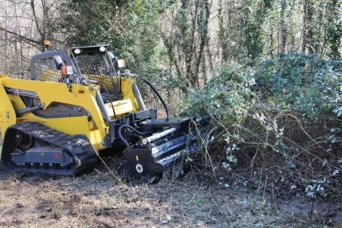 Skid Steer Flail Mower from Cangini Italy