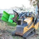 omef tree shear on mini skid steer