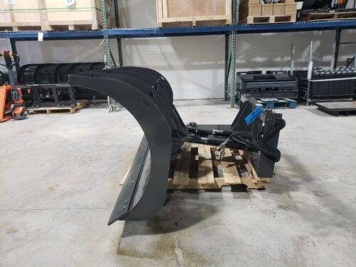 Skid Steer Snow Plow - Hydraulic - Up to 144" Wide | IronCraft USA - Image 6