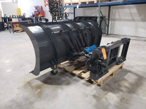 Skid Steer Snow Plow - Hydraulic - Up to 144" Wide | IronCraft USA - Image 7