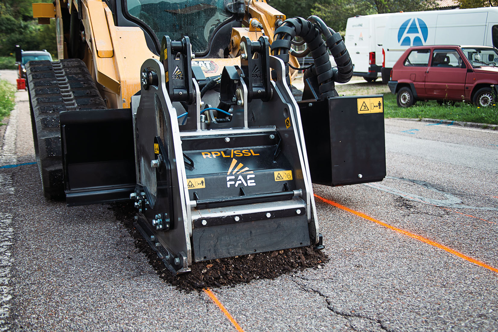 FAE RPL/SSL Cold Planer Attachment