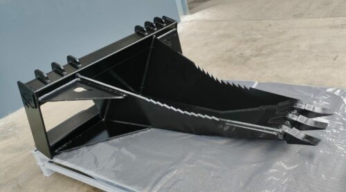 Skid Steer Stump Bucket - Heavy Duty - Image 3