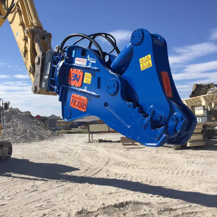 trevi benne excavator pulverizer fr series