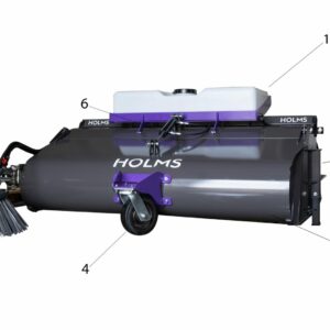 Skid Steer Dual Pickup & Angle Sweeper