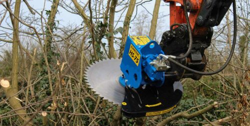Excavator Tree Saw - HS Series - Slanetrac - Image 2