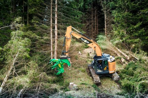 Large Excavator Tree Shear - WR Series - Trevi Benne - Image 5