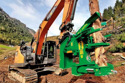 Large Excavator Tree Shear - WR Series - Trevi Benne - Image 2