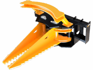 Skid Steer Tree Puller - Quick Attach